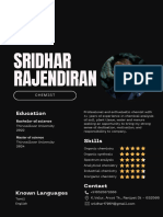 Black Modern Graphic Designer Creative Resume