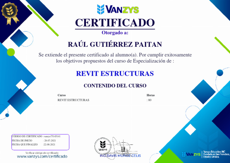 certificado-revit-estructuras-pdf
