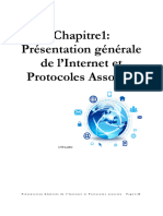Chapitre 1 - Presentation de L'internet Et Les Protocoles Associes