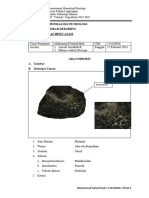 Lampiran Lembar Deskripsi Revisi Granodiorit 1 Maret