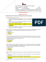 Teste 1 25.04.2022 Pós-Laboral Guião de Correcção