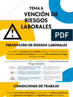 FOL - Tema 6. Prevención de Riesgos Laborales