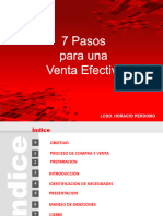 Siete (7) Pasos de Una Venta