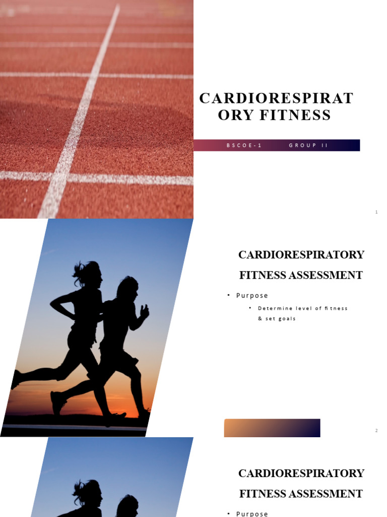 Cardiorespiratory Fitness Assessment Guide | PDF | Lung | Respiratory ...