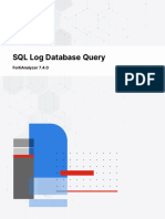 FortiAnalyzer-7.4.0-SQL Log Database Query