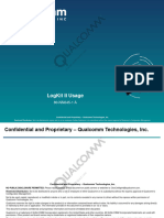 Logkit Ii Usage: Confidential and Proprietary - Qualcomm Technologies, Inc