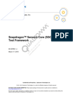 Snapdragon™ Sensors Core (SSC) Factory Test Framework: Qualcomm Technologies, Inc