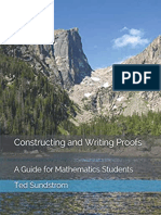 Constructing and Writing Mathematical Proofs - A Guide For Mathema