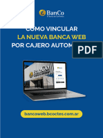 Instructivo para Vincular App y Banca Web Del BanCo Por Cajero