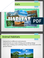 Introduction To Animal Habitats-1