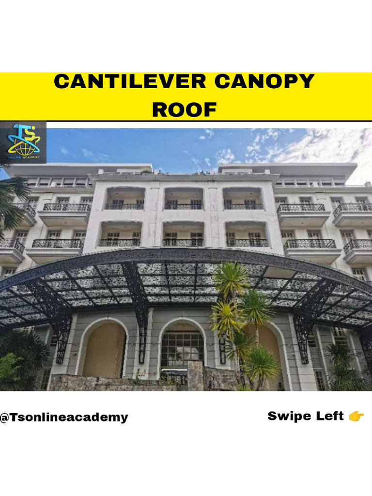 Cantilever Canopy Roof | PDF