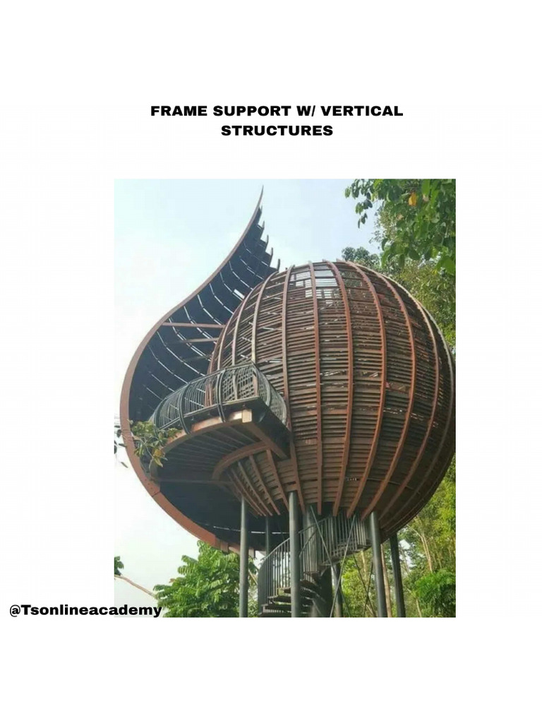 Frame Support W - Vertical Structures | PDF