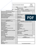 RPO-007-10 Check List Equipo Wireline