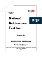 NAT Examiners Handbook Grade 6 2013