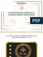 Logos Del Ejé Mex. F.a.M. Y Cuartel Gral.