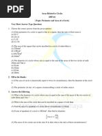 Chapter 12 Areas Related To Circles