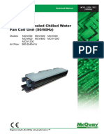 Technical Manual Fancoil MCW-FWW 50Hz