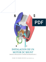 Modulo Instalacion de Motor de CC Shunt