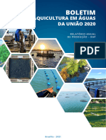 Boletim Aquicultura em Aguas Da Uniao 2020