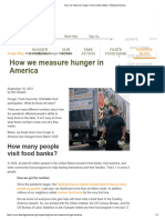How We Measure Hunger in The United States Feeding America