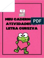 Meu Caderno de Atividades em Letra Cursiva