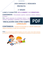 4 Proyecto Educacion Fisica 4° Primaria Apoyar Es Mas Divertido