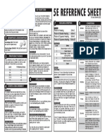 5e Player Reference Screen - Icarus Games