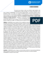 Acuerdo de Pago de Honorarios 09085004520700