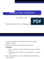 Bayesian Nash Equilibrium
