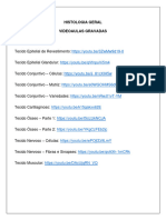 Videoaulas - Histologia Geral