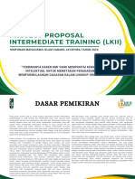 Project Proposal Intermediate Training (LK Ii) Himpunan Mahasiswa Islam Cabang Jayapura Tahun - 2
