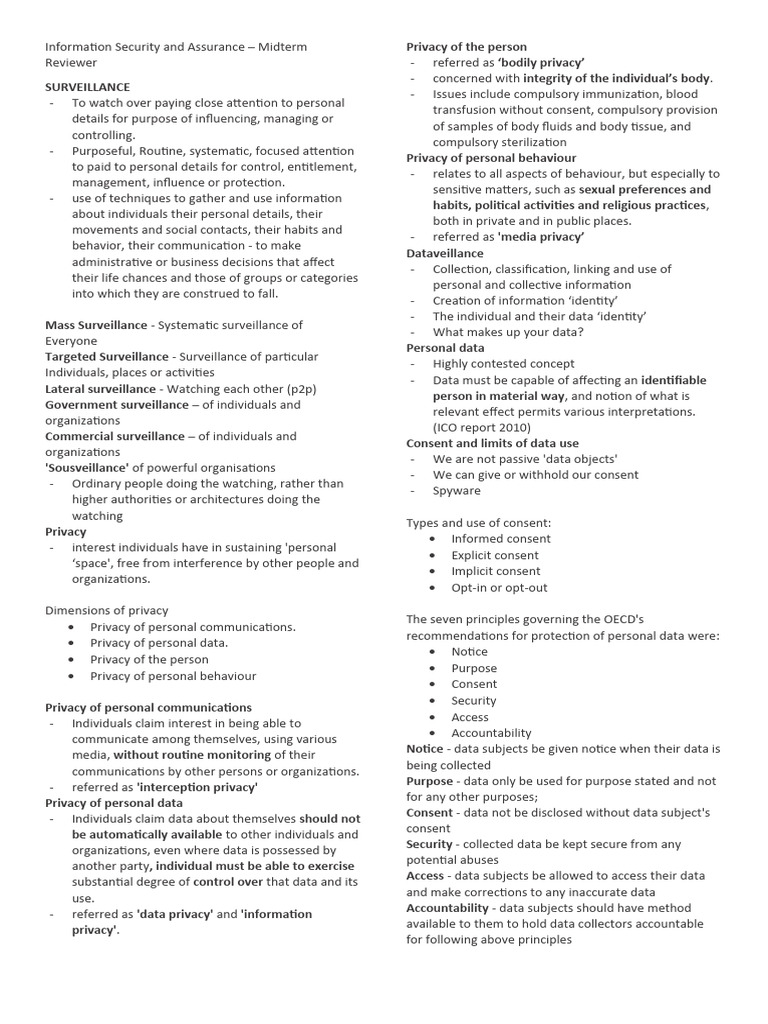 Understanding Surveillance and Privacy Issues | PDF | Security ...