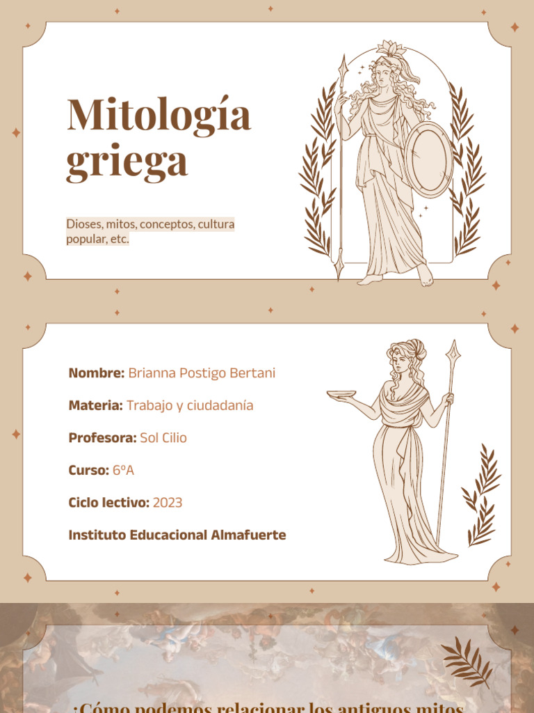 Mitología Griega Descargar Gratis Pdf Doce Olímpicos Deidades Griegas