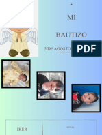 MI Bautizo: 5 de Agosto de 2023