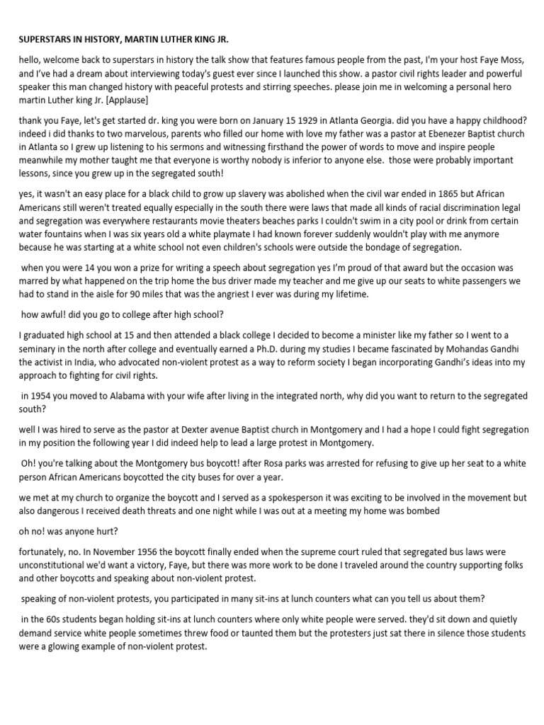 BIOGRAPHY OF MARTIN LUTHER KING JR PDF visual data 3