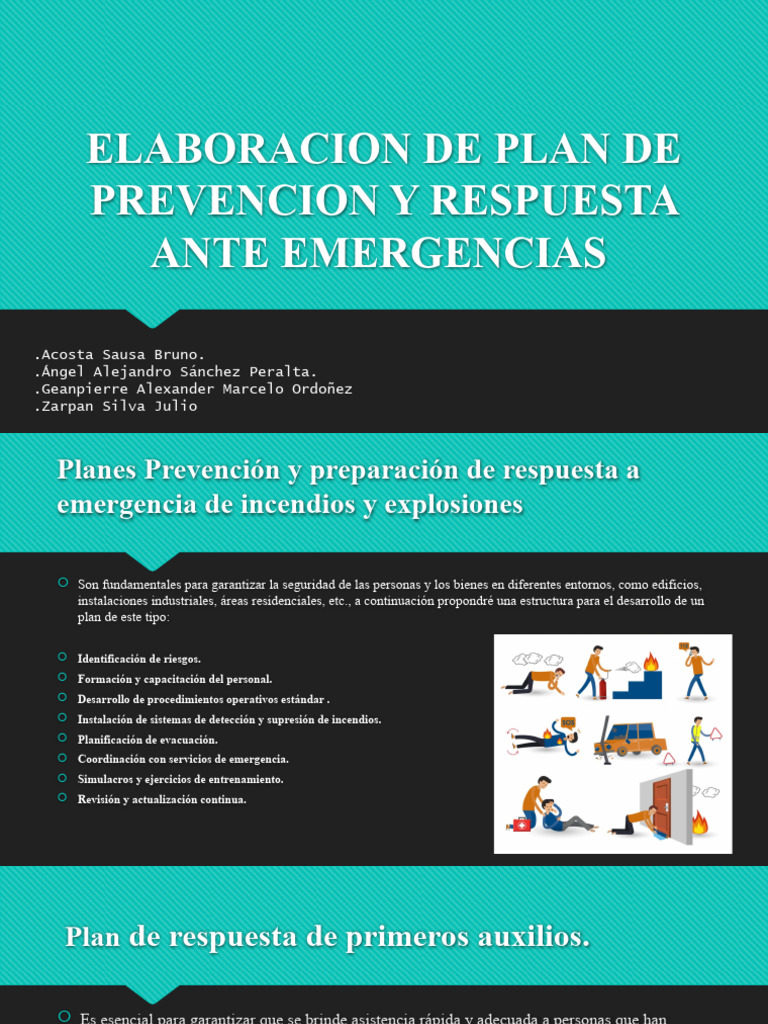 Plan de Prevención y Respuesta a Emergencias | PDF | Hospital | La ...