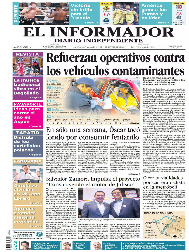 El Informador 01 Oct 2023 | PDF