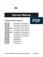 Cat Gp15k - Gp35k Dp20k-Dp35k Service Manjel