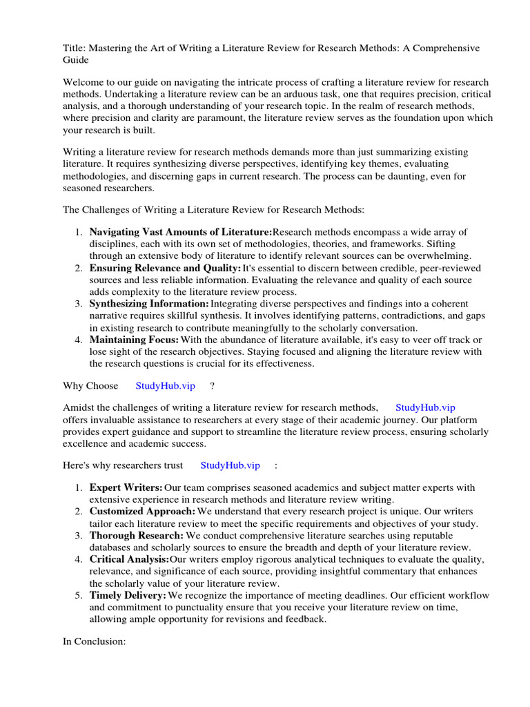 TYPES OF LITERATURE REVIEW IN RESEARCH PDF intelligence overview