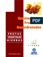 frutas desidratadas