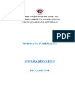 Trabalho de Sistema de Informação Sistema Operacional