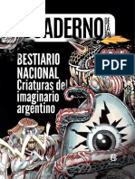 Revista Cuaderno 33 de BNMM Criaturas Del Imaginario Argentino