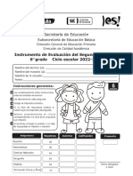 6° INST. EVAL. 2DO. MOMENTO CICLO ESCOLAR 22-23