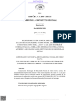 Tribunal Constitucional: República de Chile