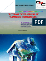 Formación Ecoteológica CRC 2016
