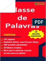 Classe de Palavras e Book