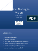 Clinical Noting in Vision How To Record Your Consultations