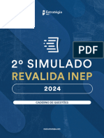 02 03 2024 2º Simulado Revalida INEP 2024 Caderno de Questões