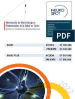 Precios Neurospot Médico Paciente 2022