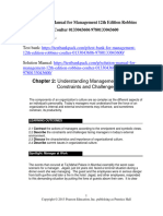 Filedate - 540download Solution Manual For Management 12Th Edition Robbins Coulter 0133043606 9780133043600 Full Chapter PDF